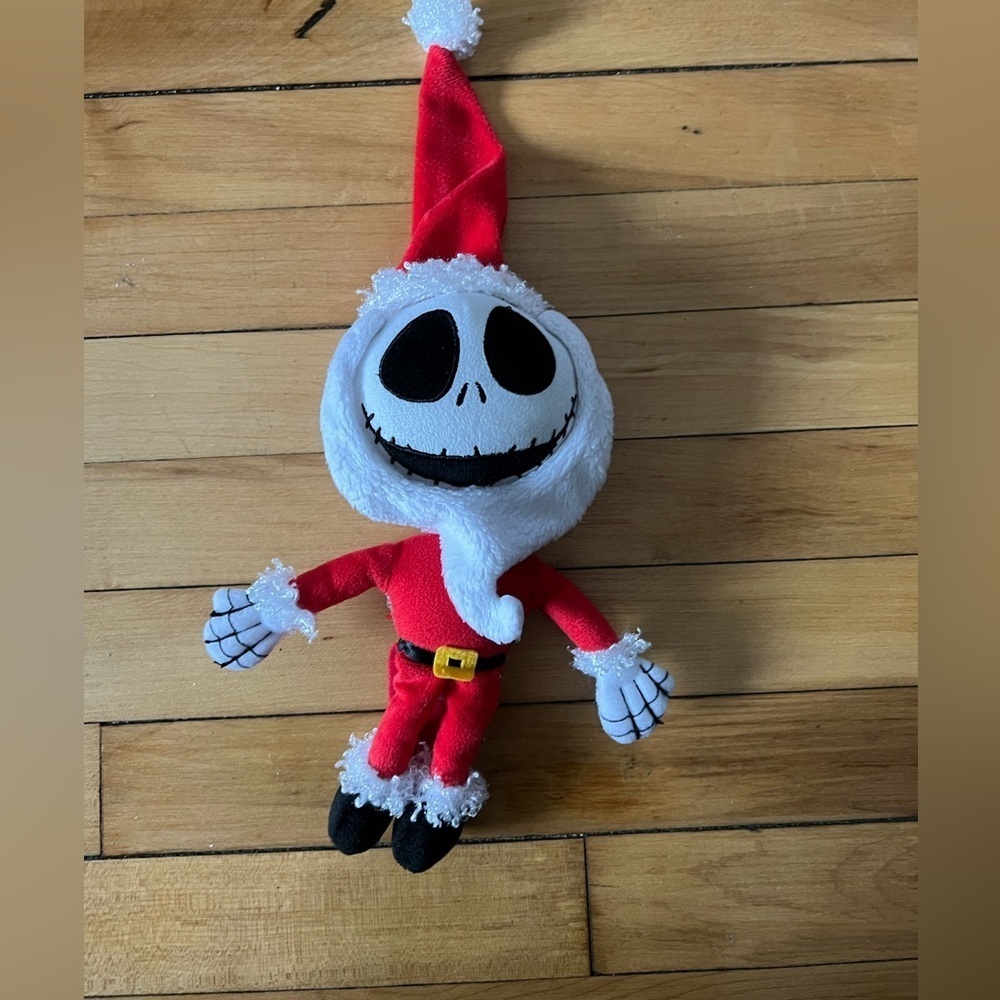 Nightmare‎ Before Christmas Jack Skelljngton Santa costume plush stuffed animal